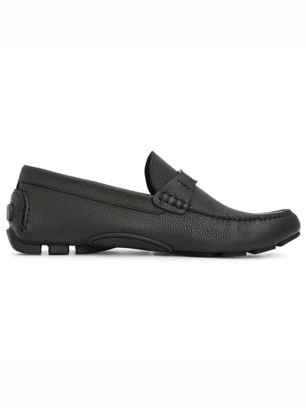 CD Signature Buckle Strap Loafers Black - DIOR - BALAAN 6