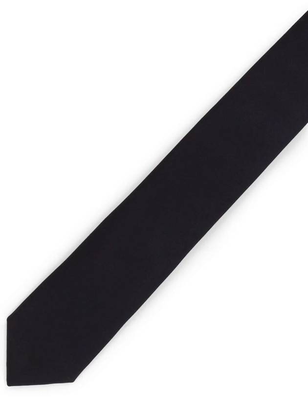 logo embroidered silk tie GT149EG3UBG - DOLCE&GABBANA - BALAAN 4