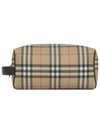 Vintage Check Pouch Bag Beige - BURBERRY - BALAAN 3