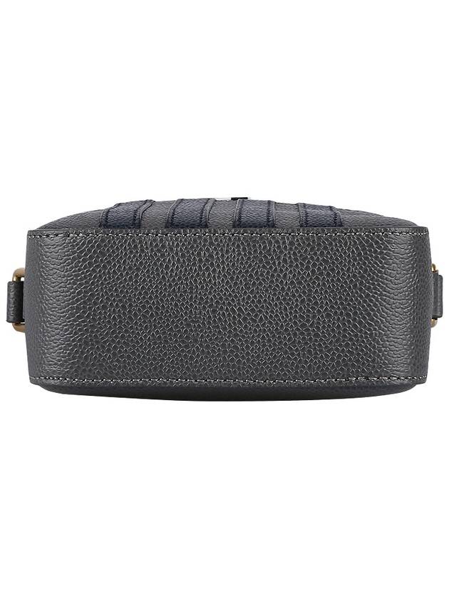 4-Bar Stripe Camera Cross Bag Grey - THOM BROWNE - BALAAN 7