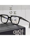 Blue light blocking glasses frame TF5889B 001 square horn - TOM FORD - BALAAN 2