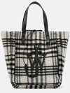 J W Anderson Belt checked tote bag - JW ANDERSON - BALAAN 6