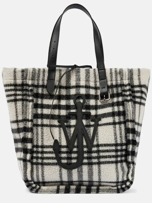 J W Anderson Belt checked tote bag - JW ANDERSON - BALAAN 6