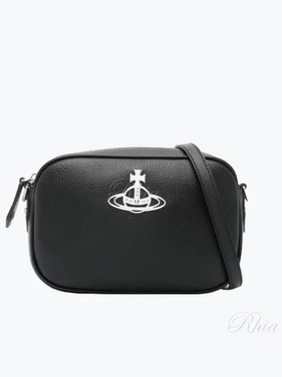 Anna Camera Cross Bag Black - VIVIENNE WESTWOOD - BALAAN 2