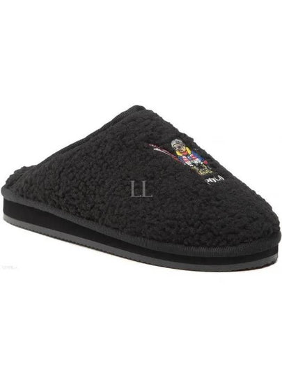 Kayleigh Scuff Bear Mule Black - POLO RALPH LAUREN - BALAAN 2