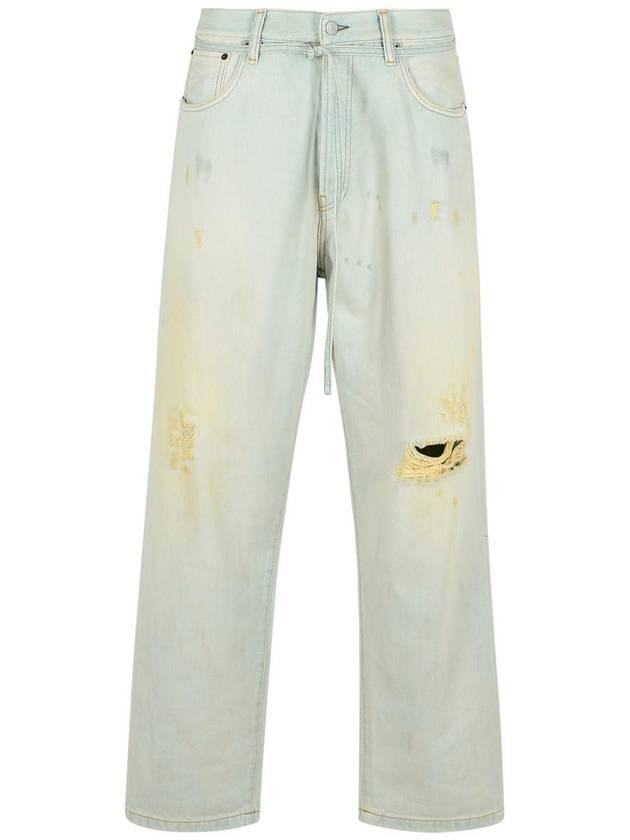 Acne Studios 'Shorebreak' Light Blue Cotton Jeans - ACNE STUDIOS - BALAAN 1