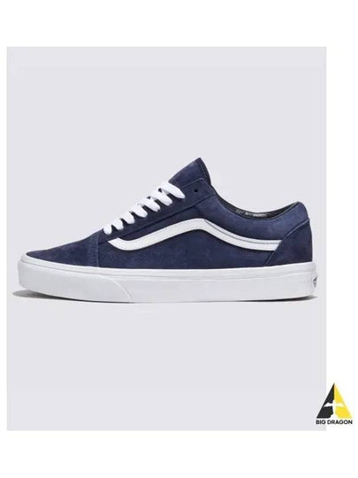 Old Skool Pig Suede Low Top Sneakers Navy - VANS - BALAAN 2