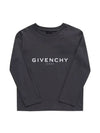 Long sleeve tshirt H25448 070 Archetype logo print kids long sleeve tshirt - GIVENCHY - BALAAN 2