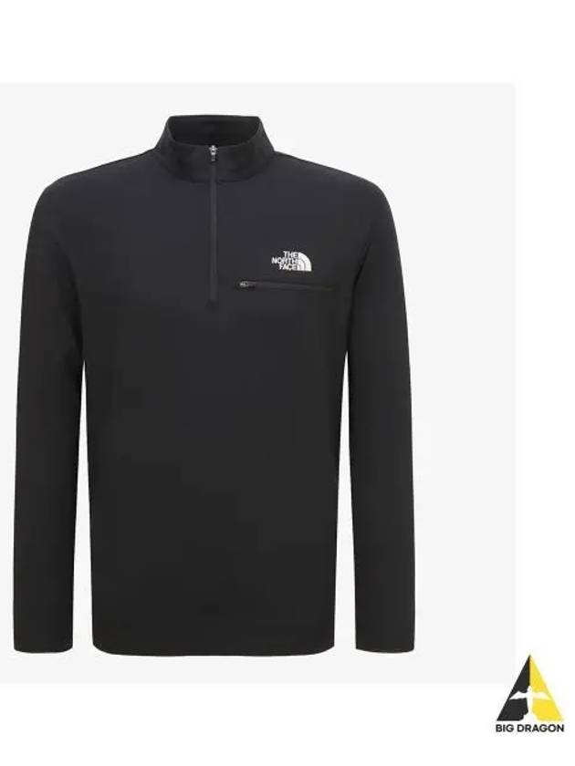 The North Face NT7LQ52A Men s Mountain Flex Zip Tee - THE NORTH FACE - BALAAN 1