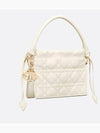 Lady Dior Milly Mini Tote Bag Pastel Latte - DIOR - BALAAN 3