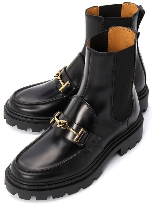 Women's Leather Chelsea Boots Black - TOD'S - BALAAN 2