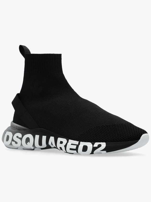 logo print socks sneakers SNM031059206736 - DSQUARED2 - BALAAN 5