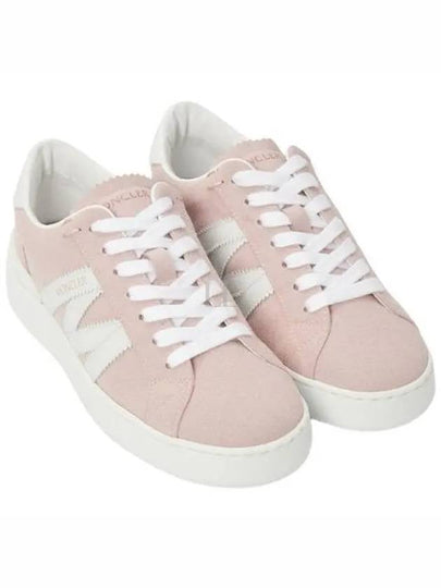 Monaco Trainer Low Top Sneakers Light Pink - MONCLER - BALAAN 2