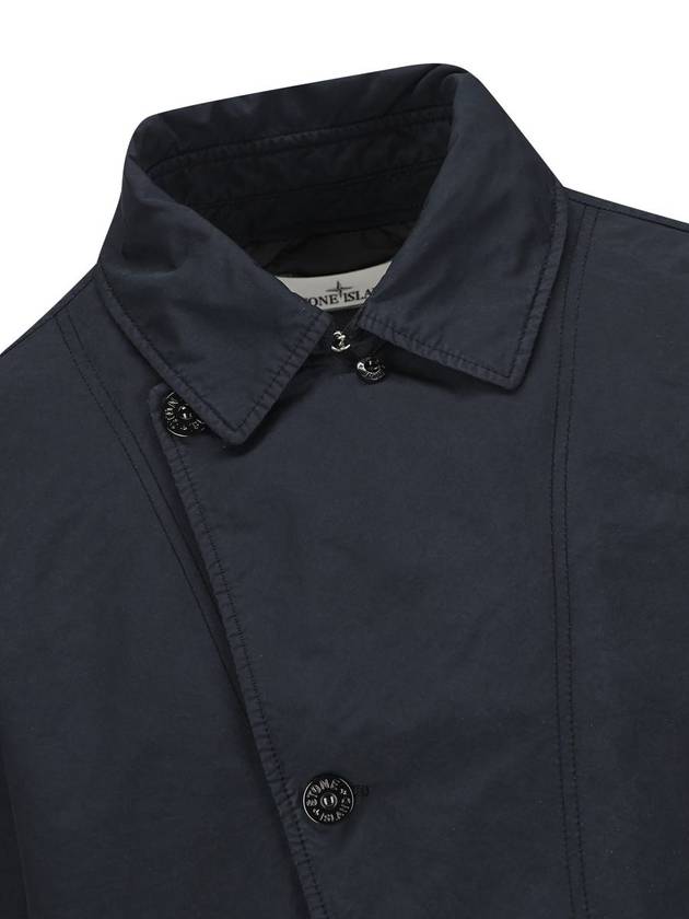 David TC Padding Jacket Navy - STONE ISLAND - BALAAN 4