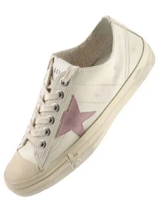 V Star Sneakers Nappa Leather Upper Suede Women s - GOLDEN GOOSE - BALAAN 1