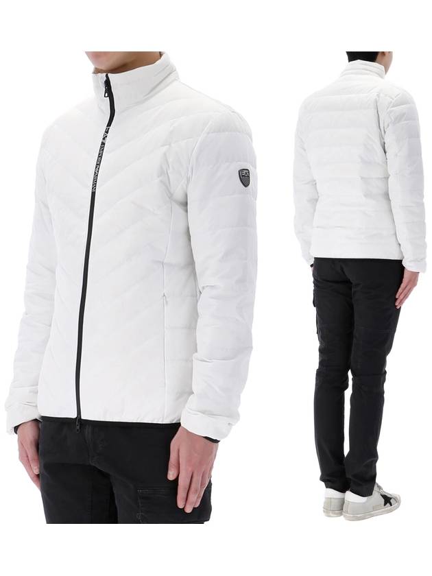 Logo Lightweight Padding White - EMPORIO ARMANI - BALAAN 2