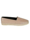 Women's Monogram Leather Espadrilles Pink - SAINT LAURENT - BALAAN 2