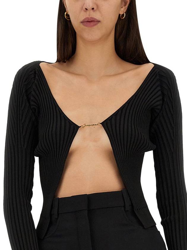 Jacquemus "Le Pralu Longue" Cardigan - JACQUEMUS - BALAAN 4