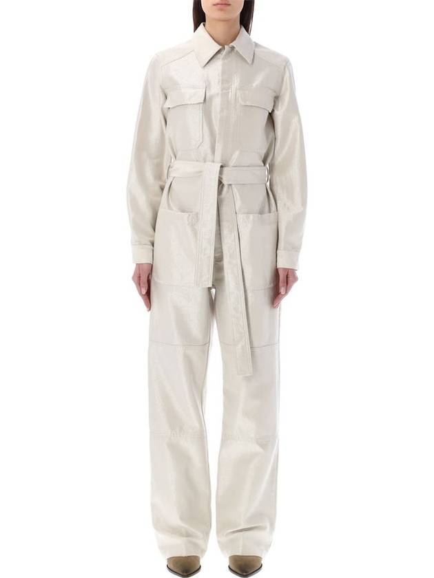 Denim Jumpsuit White - GOLDEN GOOSE - BALAAN 2