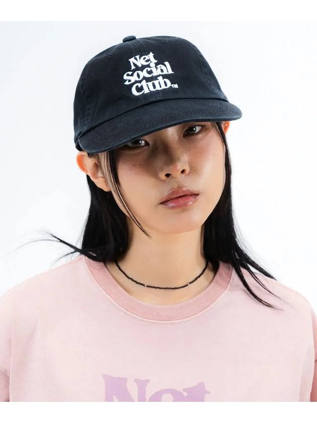 OG LOGO LONGVILLE CAP BLACK - NET SOCIAL CLUB - BALAAN 8