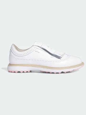 MC87 Spikeless Golf Cloud White Silver Metallic Semi Pink Spark Shoes IH4820 692718 - ADIDAS - BALAAN 1