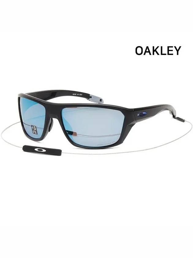 Eyewear Split Shot Prizm Deep Water Polarized Sunglasses Blue - OAKLEY - BALAAN 5