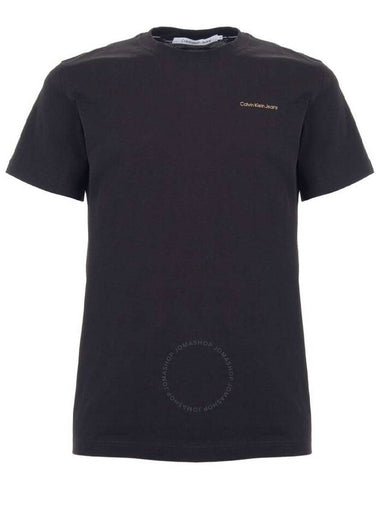 Calvin Klein Multibox Cotton Tee in Black, Size Medium - CALVIN KLEIN - BALAAN 1