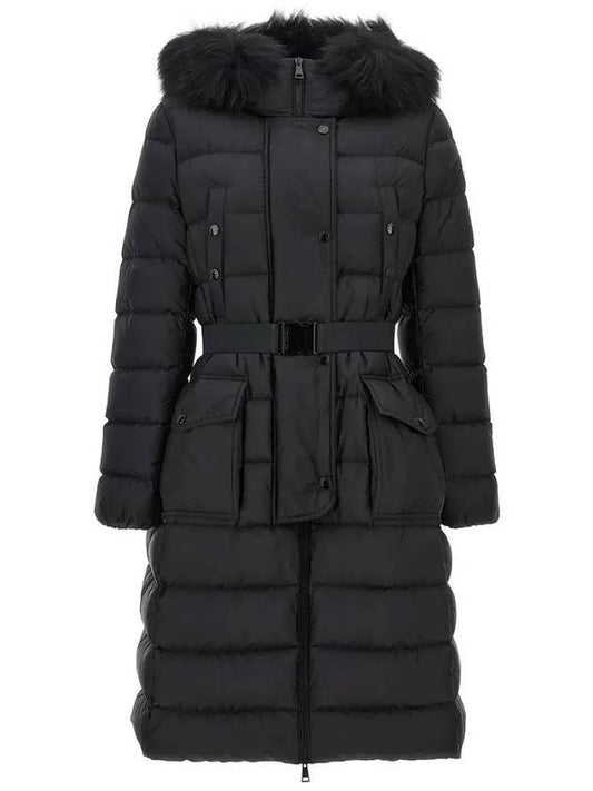 Women's Khloe Long Down Padding Black - MONCLER - BALAAN 2