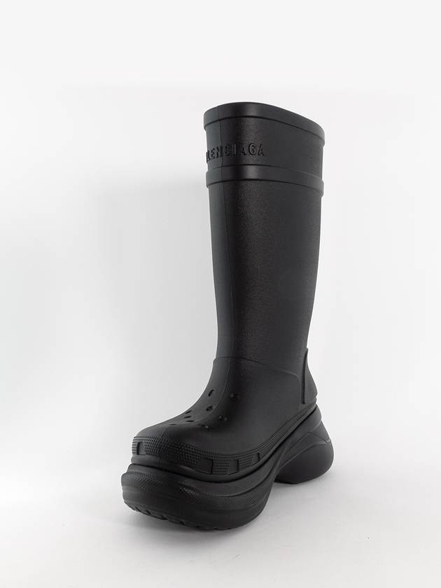 Crocs Rain Boots Black - BALENCIAGA - BALAAN 5