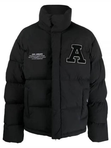 A1407002 Black Varsity Halo Down Jacket - AXEL ARIGATO - BALAAN 1