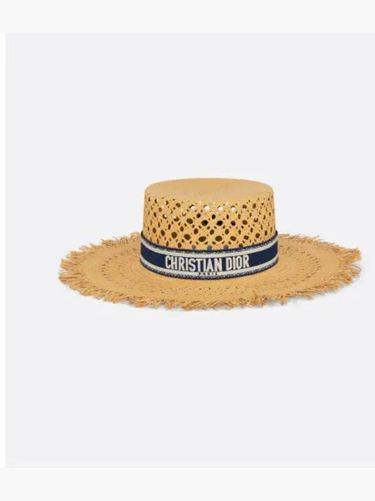 Dioriviera Naughtily-D Small Brim Hat Navy Beige - DIOR - BALAAN 1