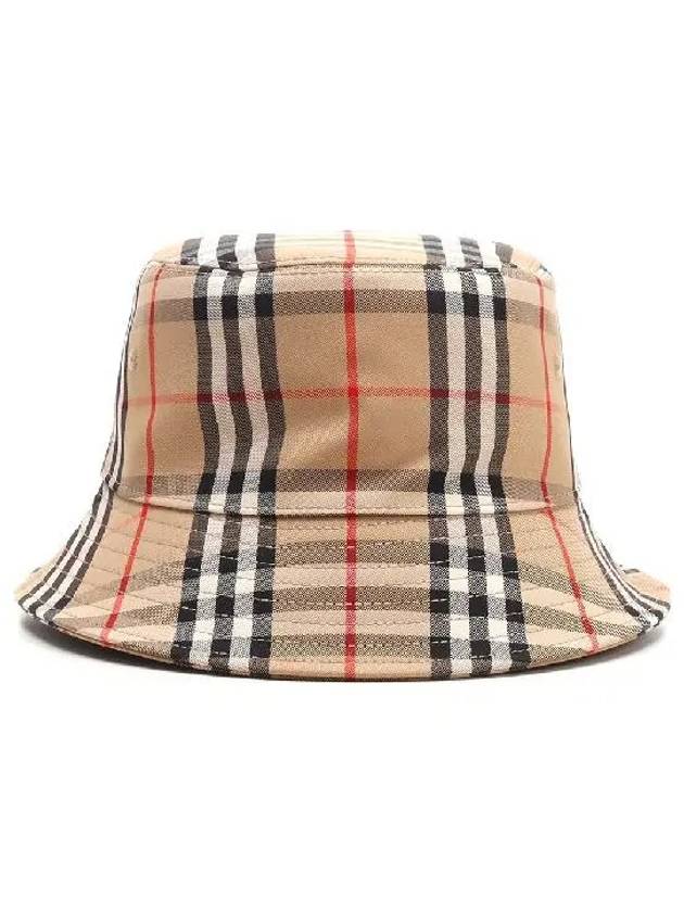 Vintage Check Technical Bucket Hat Beige - BURBERRY - BALAAN 2