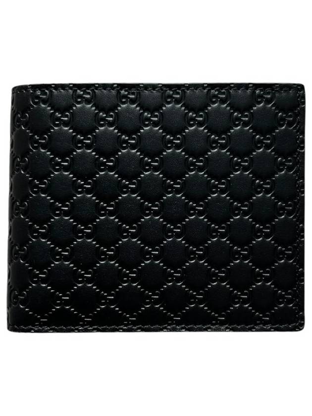 Micro GG Ssima Bifold Wallet Black - GUCCI - BALAAN 2