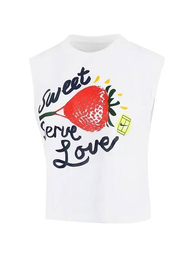 Dri-Fit Printed Sleeveless White - NIKE - BALAAN 1