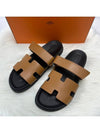 Men s Chypre Sandals Slippers Gold - HERMES - BALAAN 2