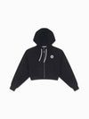 Retro full zip hoodie black 10026150 A01 - CONVERSE - BALAAN 2