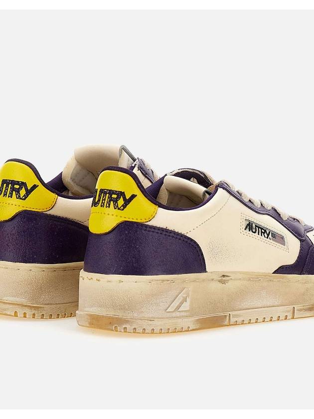 Medalist Super Vintage Low Top Sneakers Purple - AUTRY - BALAAN 3