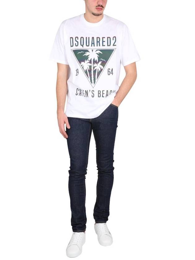 Icon Logo Cool Guy Skinny Jeans Navy Blue - DSQUARED2 - BALAAN 5