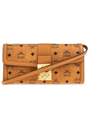 MCM Wallet On A Chain Tracy, Women's, Brown - MCM - BALAAN 1