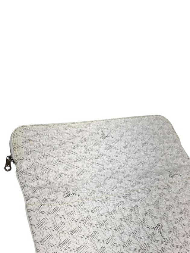 White color Saint Marie MM clutch bag - GOYARD - BALAAN 5