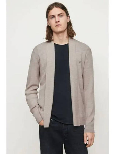 Mode Merino Open Cardigan MK069X 7812 Gray - ALLSAINTS - BALAAN 1