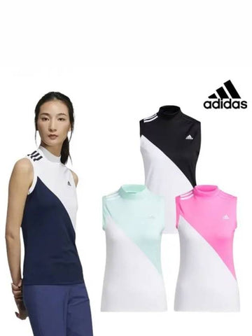 Women s color block sleeveless shirt GM3672 GM3685 GM3686 GM3687 golf wear clothing T Domestic product GQFK22122818781 - ADIDAS GOLF - BALAAN 1