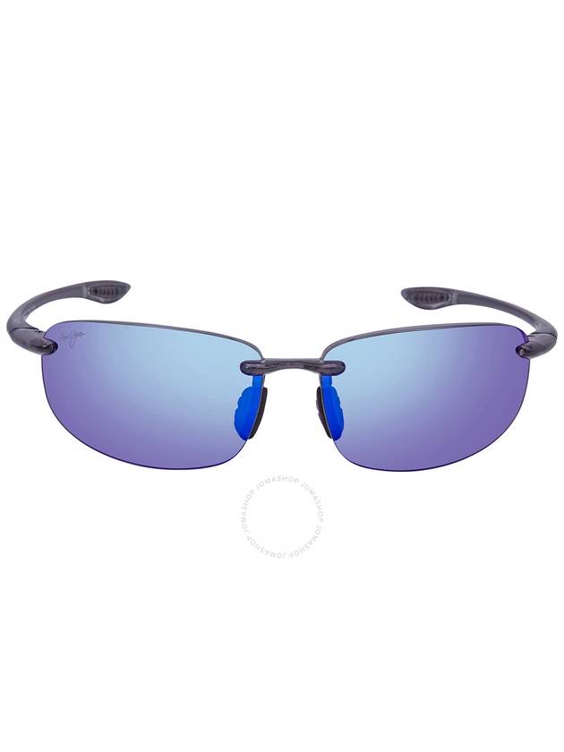 Maui Jim Ho'okipa Blue Hawaii Rectangular Unisex Sunglasses B407-11 64 - MAUI JIM - BALAAN 1