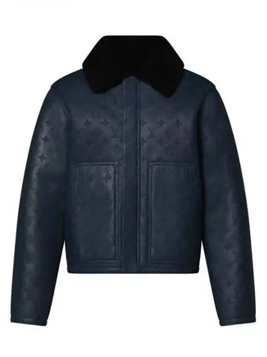 Monogram Shearling Fleece Blouson 1AF642 - LOUIS VUITTON - BALAAN 1