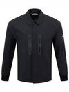 Pirro Rib Cuff Golf Long Sleeve Shirt Black - J.LINDEBERG - BALAAN 2