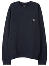 Zebra Patch Organic Cotton Sweatshirt Navy - PAUL SMITH - BALAAN 2