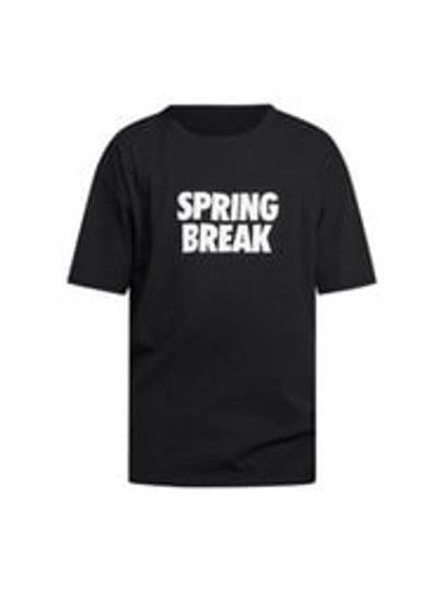 Spring Break Print Short Sleeve T-Shirt Black - NIKE - BALAAN 2