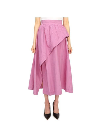 Women's Barbara A-Line Skirt Pink - VANESSA BRUNO - BALAAN 1