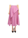 Barbara Women's Long Skirt 3HVA31 V07008 435 - VANESSA BRUNO - BALAAN 1