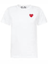 Logo Wappen Short Sleeve T-Shirt P1 T107 2 White - COMME DES GARCONS - BALAAN 2